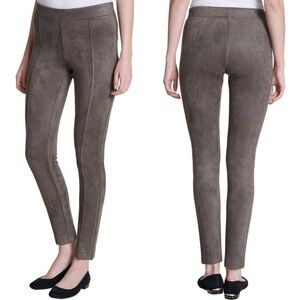 Andrew Marc NWOT Brown High Rise Pull On Trouser Pants Women’s Size Large